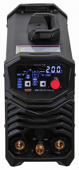 Инверторный сварочный аппарат Elitech HD WM 200 DC Pulse