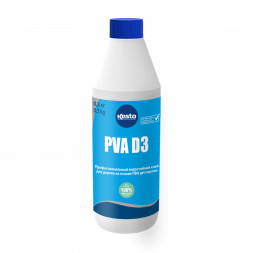 Водостойкий клей для дерева Kesto Pva d3 на основе ПВА дисперсии, 0.5 кг