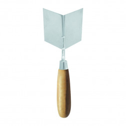 Кельма угловая Biber 35422 80х60х60 мм для внешних углов