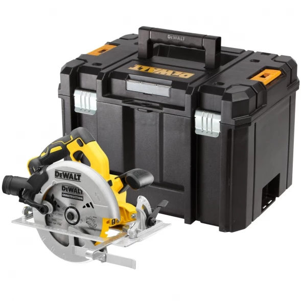 Дисковая пила аккумуляторная DEWALT DCS570NT, 18 В, 184 мм, 5500 об/мин, без АКБ и ЗУ, в кейсе TSTAK (DCS570NT-XJ)