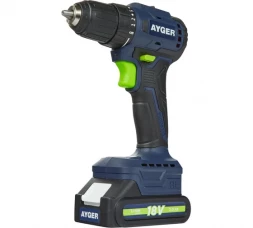 Дрель-шуруповерт аккумуляторный бесщеточный AYGER AP18BLM