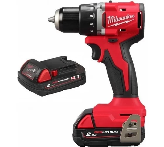  Дрель-шуруповерт аккумуляторная Milwaukee M18 BLDDRC-202C