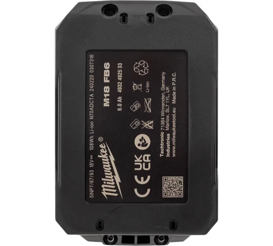 Аккумулятор Milwaukee M18 FB6 FORGE