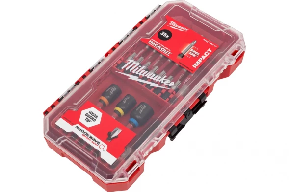 Набор бит Milwaukee SHOCKWAVE,  35 предметов 