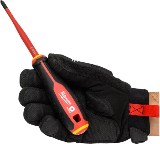 Отвертка трехгранная Milwaukee изолированная VDE PH2x100 