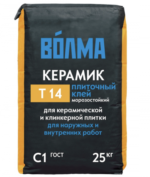 Клей для плитки Волма Керамик, 25 кг