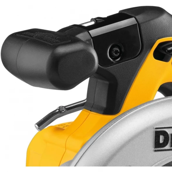  Дисковая пила аккумуляторная DEWALT DCS565P2, 18 В, 165 мм, 4950 об/мин, с 2 АКБ 5 Ач и ЗУ, в кейсе TSTAK (DCS565P2-QW)
