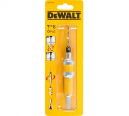 Быстросменный узел DEWALT DT7601, хвостовик, бита PZ2, пилотное сверло с зенкером для шурупов толщиной 4 мм, Flip&amp;amp;Drive DT7601-XJ