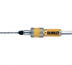 Быстросменный узел DEWALT DT7601, хвостовик, бита PZ2, пилотное сверло с зенкером для шурупов толщиной 4 мм, Flip&amp;amp;Drive DT7601-XJ