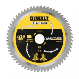 Диск пильный по дереву DEWALT DT99570, 216х30 мм 