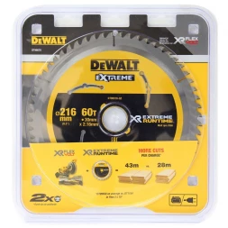 Диск пильный по дереву DEWALT DT99570, 216х30 мм 