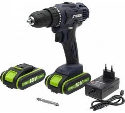 Дрель-шуруповерт аккумуляторная AYGER AP18C