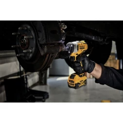 Гайковерт аккумуляторный DEWALT DCF901P1G, 12 В, 340 Нм, 3250 уд/мин, с АКБ 5 Ач и ЗУ, в чехле 