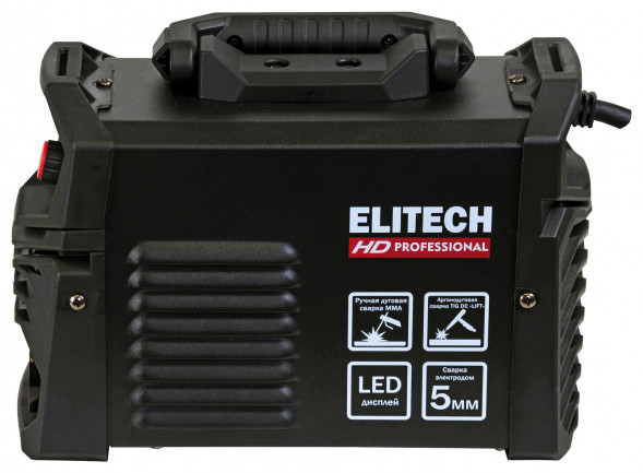 Инверторный сварочный аппарат Elitech HD WM 200 Pulse 