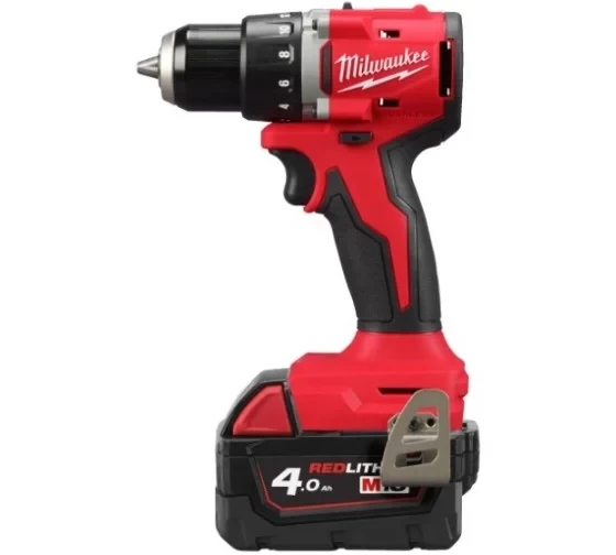 Дрель-шуруповерт аккумуляторная Milwaukee M18 BLDDRC-402C 