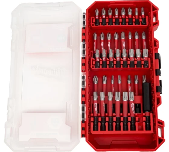 Набор бит Milwaukee SHOCKWAVE, 38 предметов 