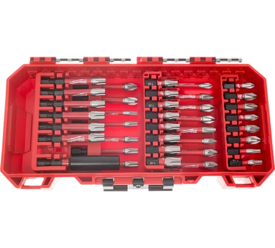 Набор бит Milwaukee SHOCKWAVE, 38 предметов 