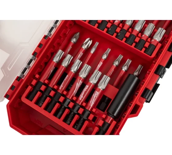 Набор бит Milwaukee SHOCKWAVE, 38 предметов 