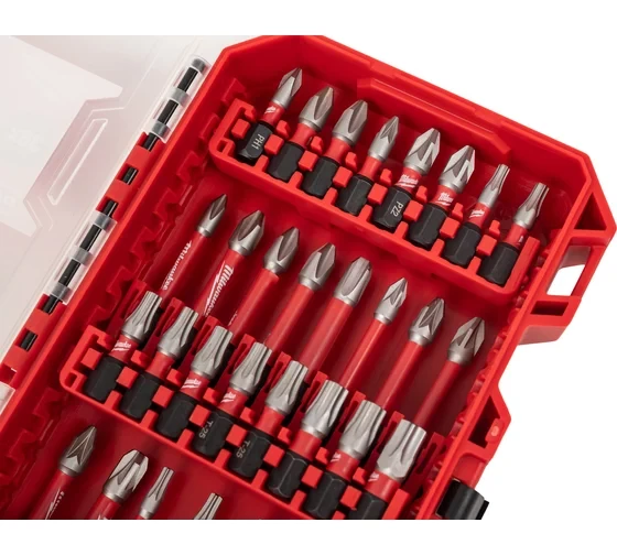 Набор бит Milwaukee SHOCKWAVE, 38 предметов 