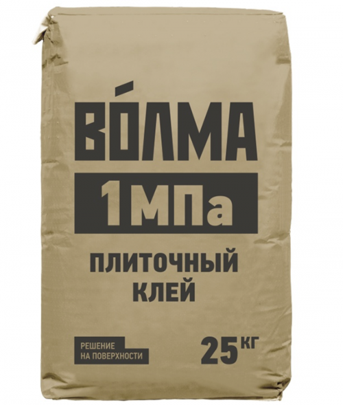 Клей для плитки Волма 1 МПа, 25 кг
