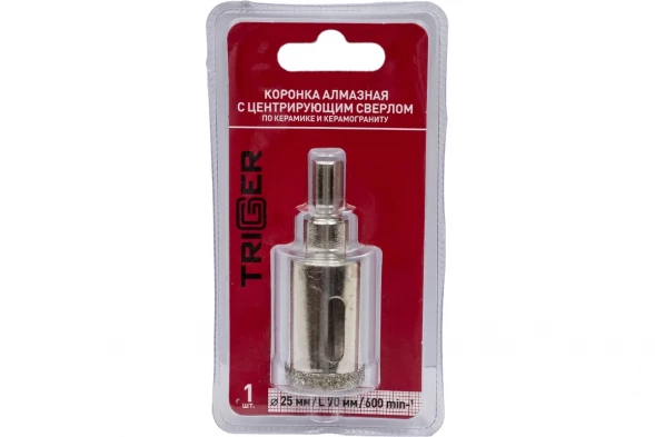 Коронка алмазная Trigger 78025 25х70мм