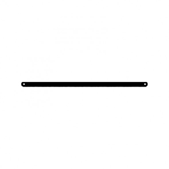 Полотна Biber 85612 односторонние, по металлу 12х300 мм (10 шт.)