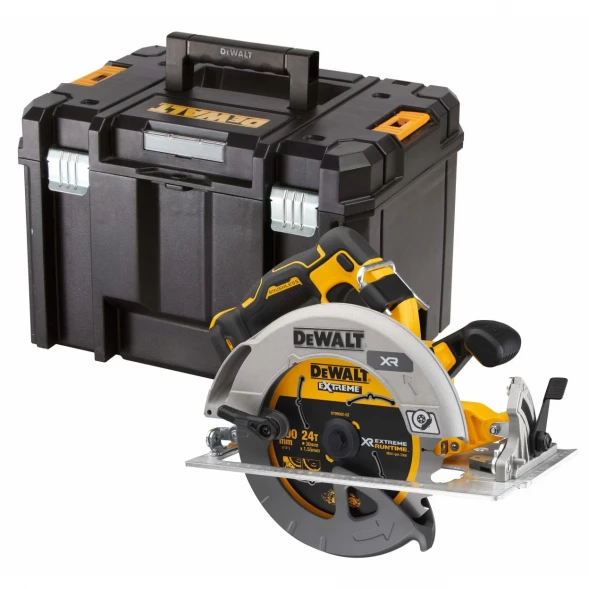  Дисковая пила аккумуляторная DEWALT DCS573NT, 18/54 В, 190 мм, 5500 об/мин, без АКБ и ЗУ, в кейсе TSTAK (DCS573NT-XJ)
