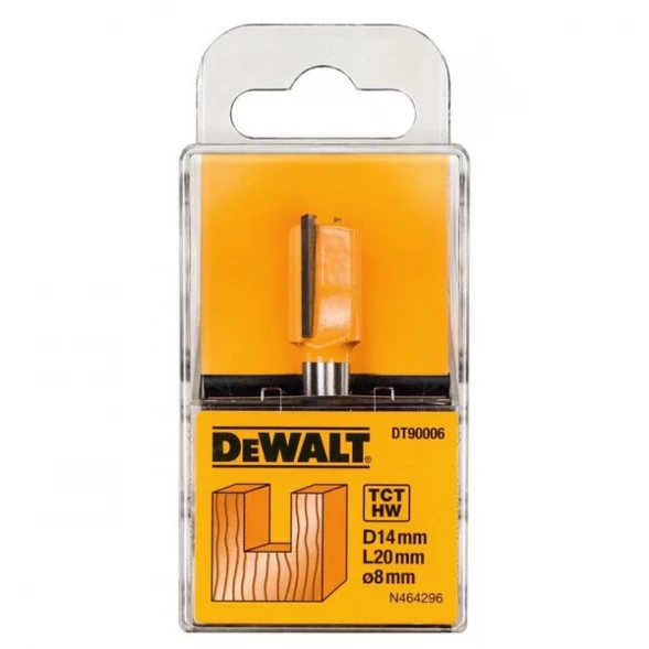 Фреза пазовая DEWALT DT90006 , 14х52х20 мм 