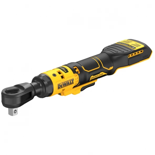  Гайковерт угловой аккумуляторный DEWALT DCF512N, с трещоткой, 18 В, 95 Нм, 250 об/мин, без АКБ и ЗУ