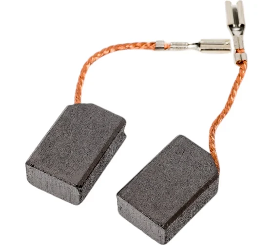 Щетки графитовые 2 шт для фрезеров Ф 1355Э, Ф 1800Э Elitech 1816.014500