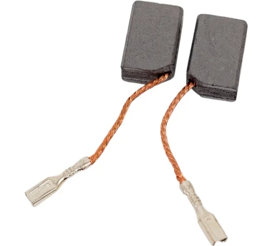 Щетки графитовые 2 шт для фрезеров Ф 1355Э, Ф 1800Э Elitech 1816.014500