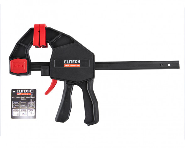 Струбцина быстрозажимная Elitech 514201, 6/150,90мм, 300кг