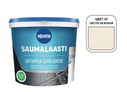 Затирка цементная Kesto Saumalaasti 029, светло-бежевая, 3 кг