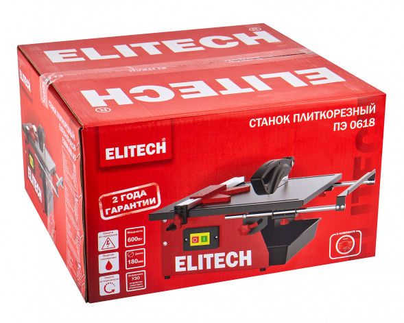 Плиткорез электрический Elitech ПЭ0618 (E2008.008.00)