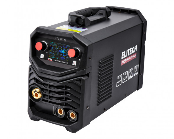 Инверторный сварочный аппарат Elitech HD WM 200 SYN LCD Pulse