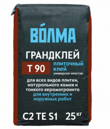 Клей для плитки Волма Грандклей, 25 кг