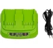 Быстрое зарядное устройство на 2 слота Greenworks G40UC8, 40V