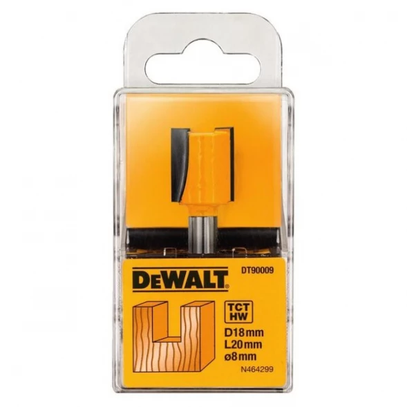 Фреза пазовая DEWALT DT90009 , 18х52х20 мм 