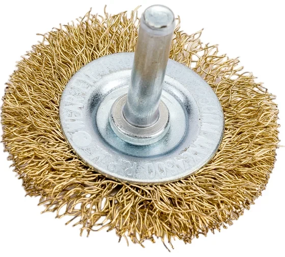 Щетка плоская для дрели (50 мм; волнистая 0.35 мм) Elitech 1820.076500