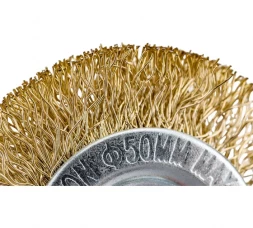 Щетка плоская для дрели (50 мм; волнистая 0.35 мм) Elitech 1820.076500