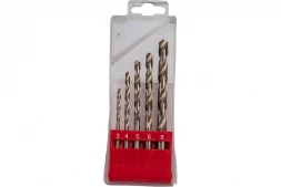 Набор сверл по металлу HSS-R, 5 шт ELITECH 1820.117300