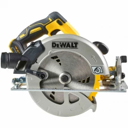 Дисковая пила аккумуляторная DEWALT DCS570P2, 18 В, 184 мм, 5500 об/мин, с 2 АКБ 5 Ач и ЗУ, в кейсе TSTAK (DCS570P2-QW)