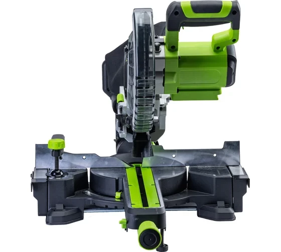 Пила торцовочная 216x30 мм с протяжкой аккумуляторная Greenworks 24V GD24MS216, бесщеточная, без АКБ и ЗУ