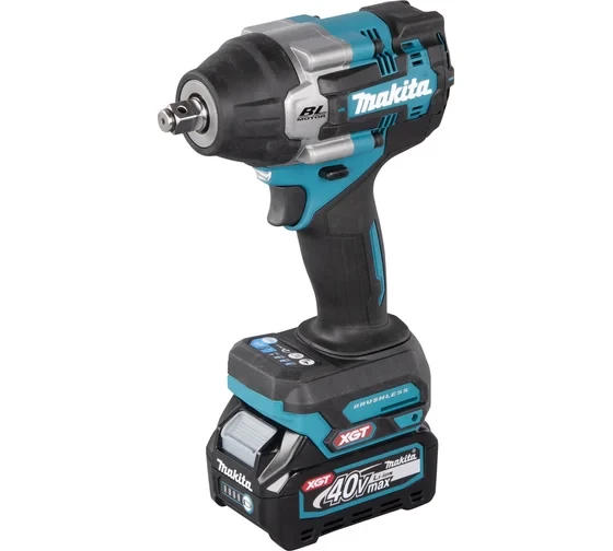 Гайковерт аккумуляторный ударный Makita XGT BL TW007GD201