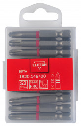Бита PH3, 50 мм, 10 шт Elitech 1820.148400