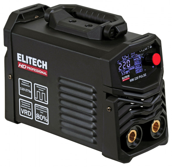 Инверторный сварочный аппарат Elitech HD WM 220 Pulse