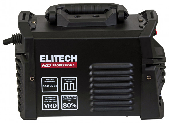 Инверторный сварочный аппарат Elitech HD WM 220 Pulse