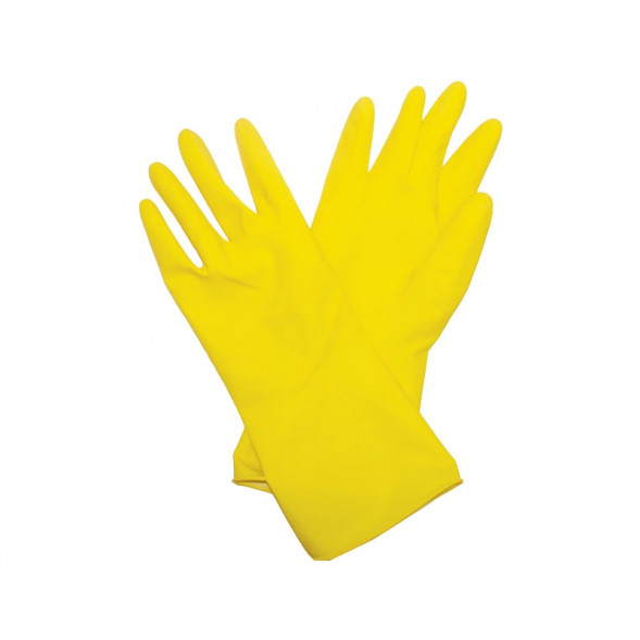 Перчатки латексные Biber 96274 с х/б напылением, размер XL