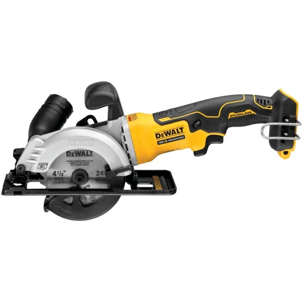  Дисковая пила аккумуляторная DEWALT DCS571NT, 18 В, 115 мм, 4500 об/мин, без АКБ и ЗУ, в кейсе TSTAK (DCS571NT-XJ)