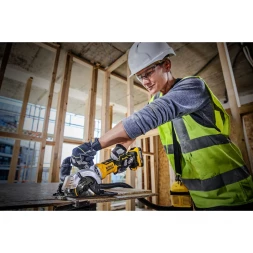  Дисковая пила аккумуляторная DEWALT DCS571NT, 18 В, 115 мм, 4500 об/мин, без АКБ и ЗУ, в кейсе TSTAK (DCS571NT-XJ)